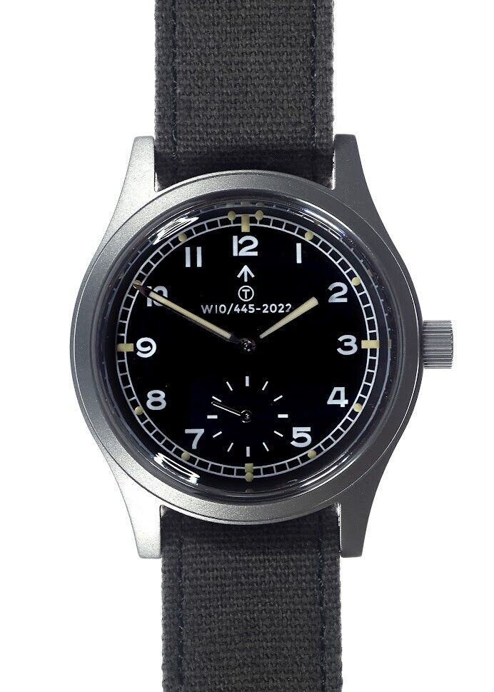 MWC 1940s/1950s "Dirty Dozen" Pattern General Service Watch 21 Jewel Automatic Swiss Watch